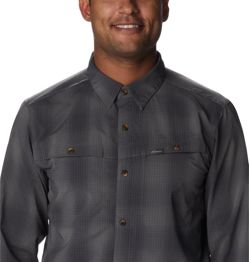 Newton Ridge II Plaid LS - Tall - Mens - City Grey Soft Ombre 5