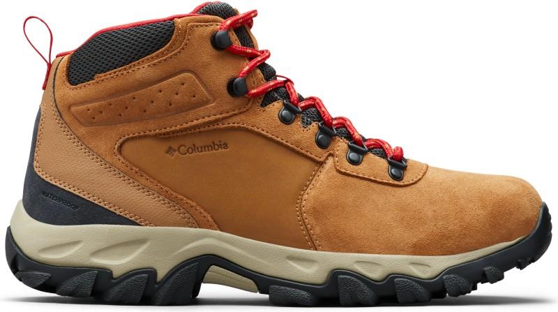 Newton Ridge Plus II Suede Waterproof Wide, Extended - Mens - elk / mountain red 1