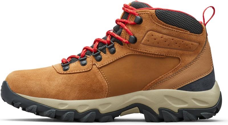 Newton Ridge Plus II Suede Waterproof Wide, Extended - Mens - elk / mountain red 1