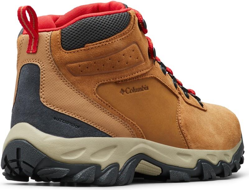 Newton Ridge Plus II Suede Waterproof Wide, Extended - Mens - elk / mountain red 1
