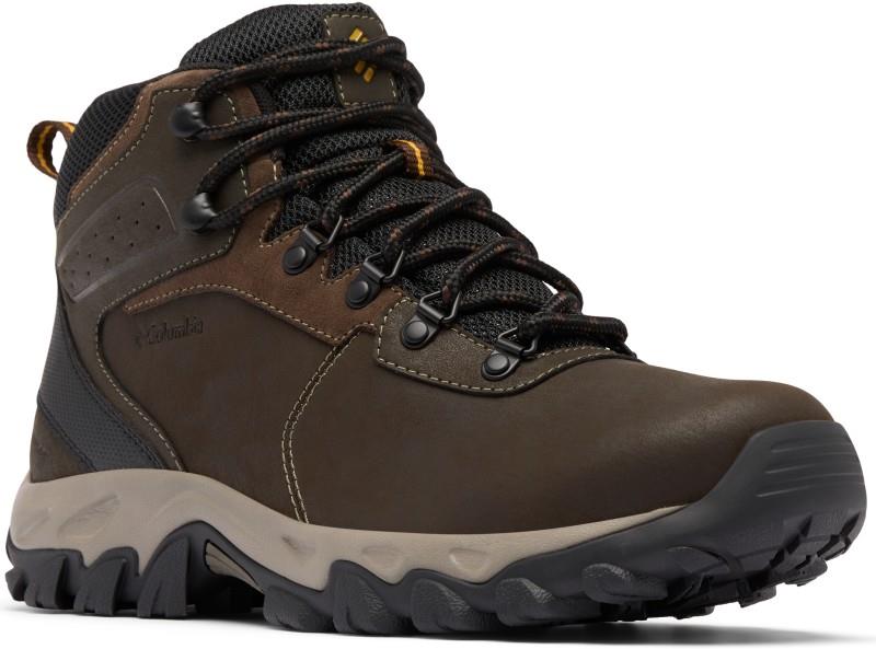Newton Ridge Plus II Waterproof Wide, Extended - Mens - cordovan / squash 1