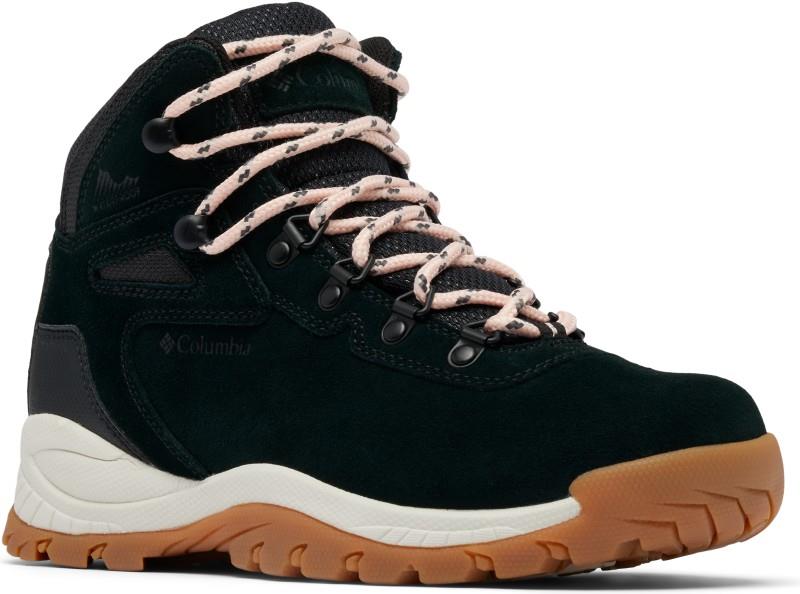 Newton Ridge Plus Waterproof Amped Wide, Extended - Womens - black / blush rose 1