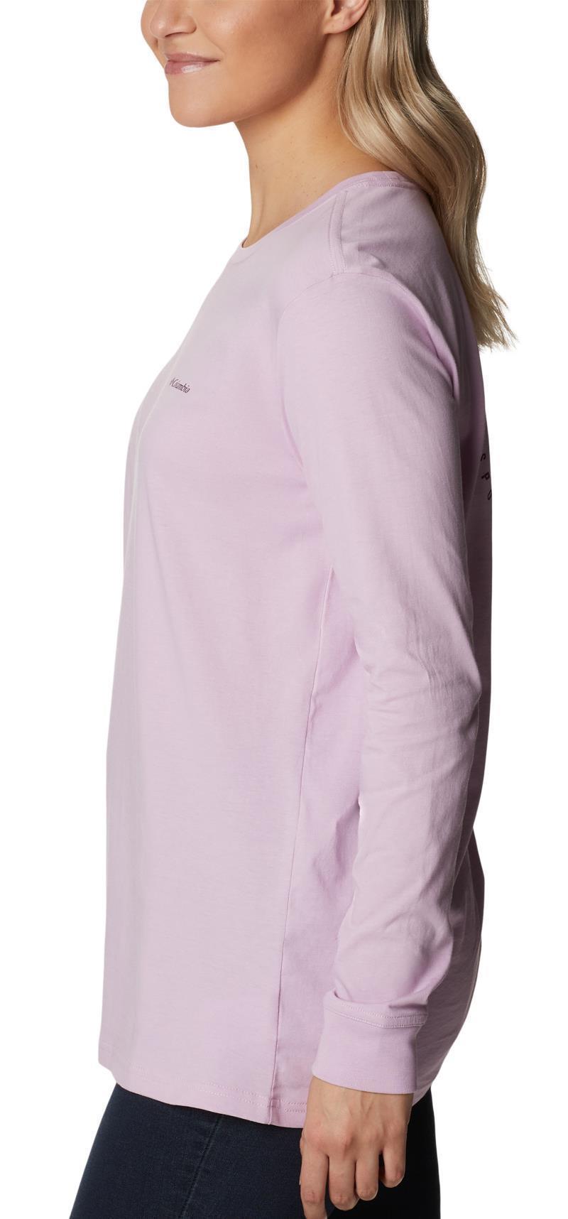 North Cascades Back Graphic LS Tee - Womens - Aura / Outdoor Park 3
