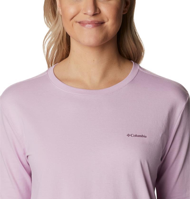 North Cascades Back Graphic LS Tee - Womens - Aura / Outdoor Park 4