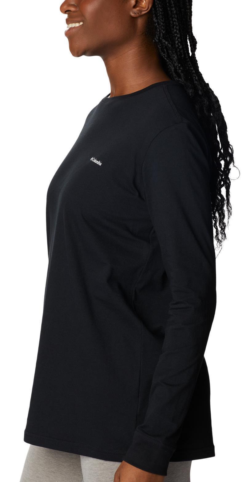 North Cascades Back Graphic LS Tee - Womens - Black / Outdoor Park 2