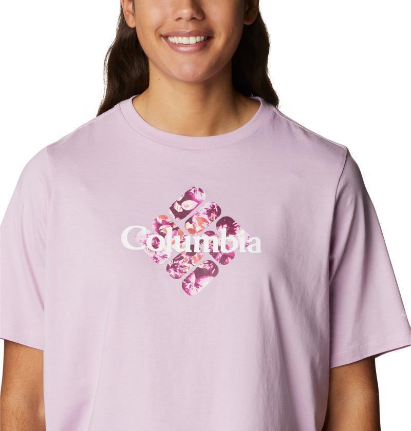 North Cascades Relaxed Tee - Womens - Aura / Centered Gem Solarized 5