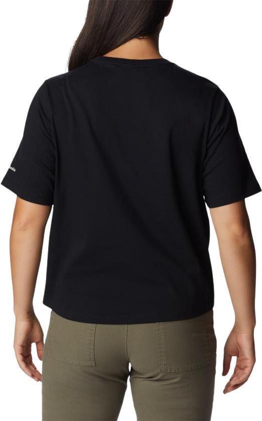North Cascades Relaxed Tee - Womens - Black / Centered Multi Gem 2
