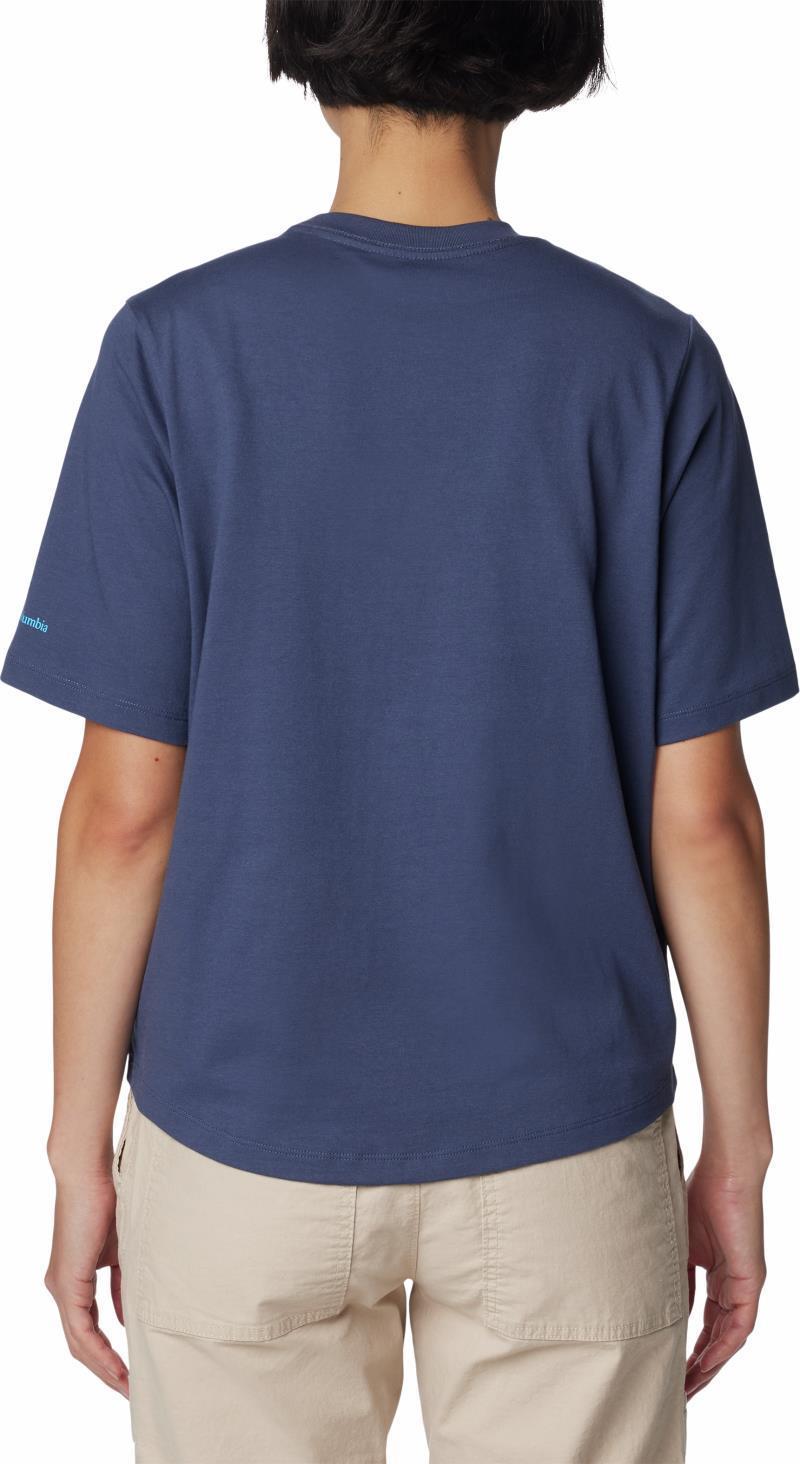 North Cascades Relaxed Tee - Womens - Nocturnal / Branded Bouquet 2