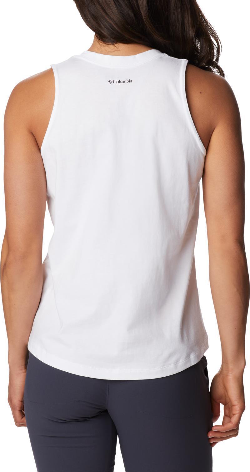 North Cascades Tank - Womens - White / Black Branded 2