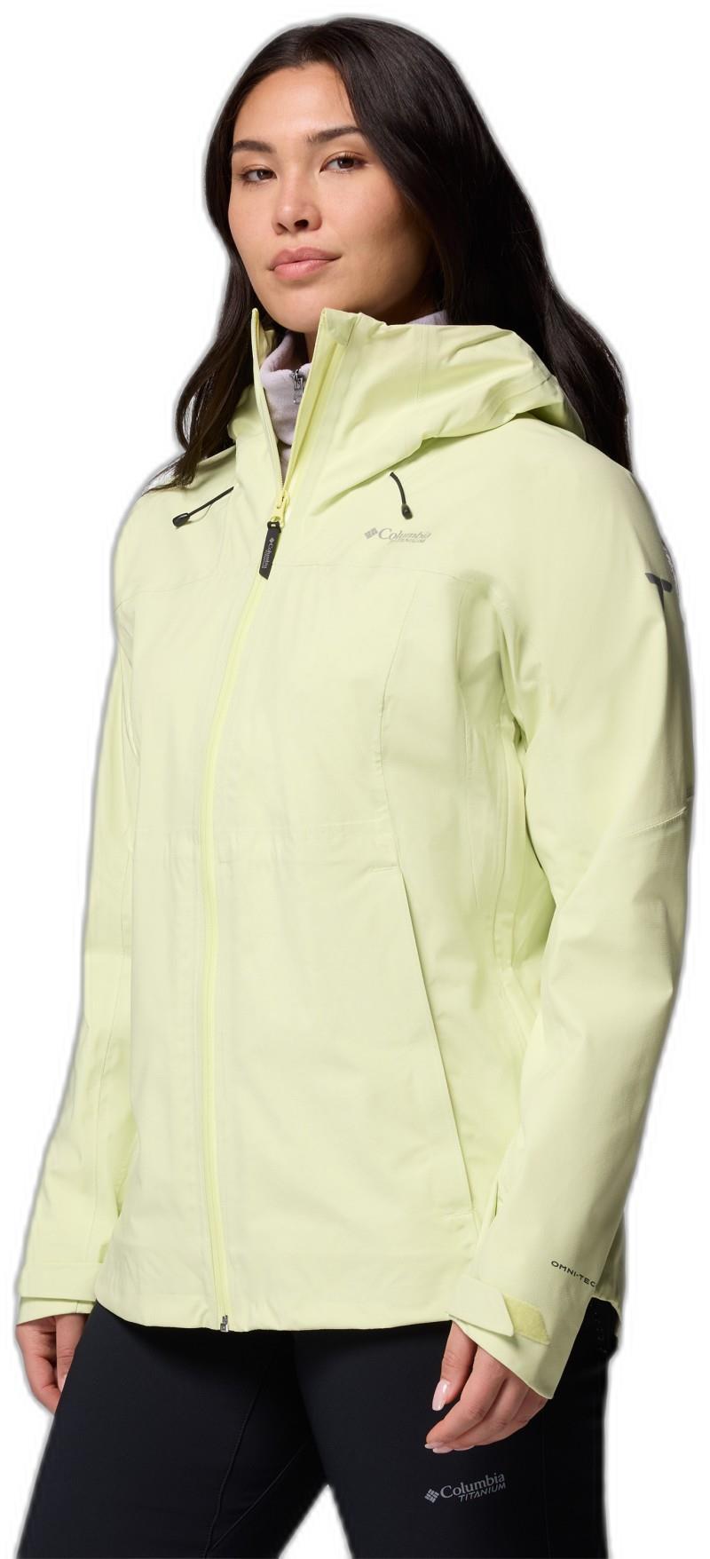 Northwest Explorer 3L Shell - Womens - citron haze 1