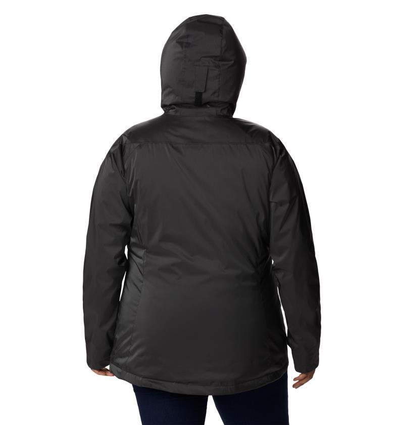 Oak Ridge Interchange Jacket - Plus - Womens - Black Sheen 12