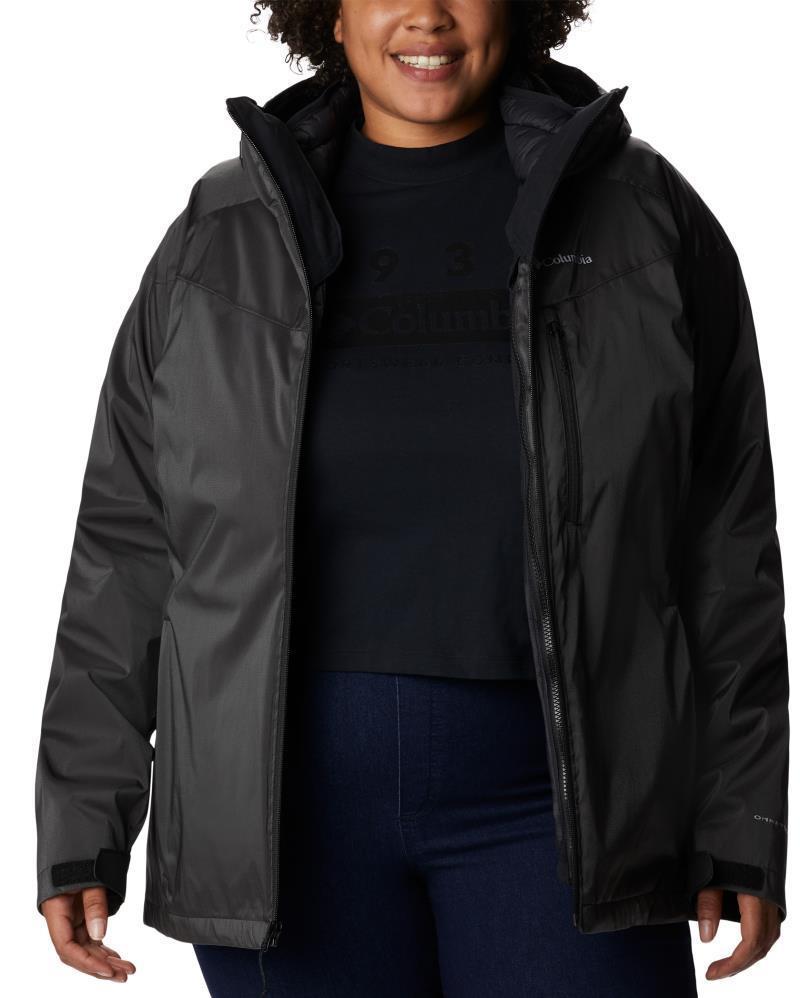 Oak Ridge Interchange Jacket - Plus - Womens - Black Sheen 5