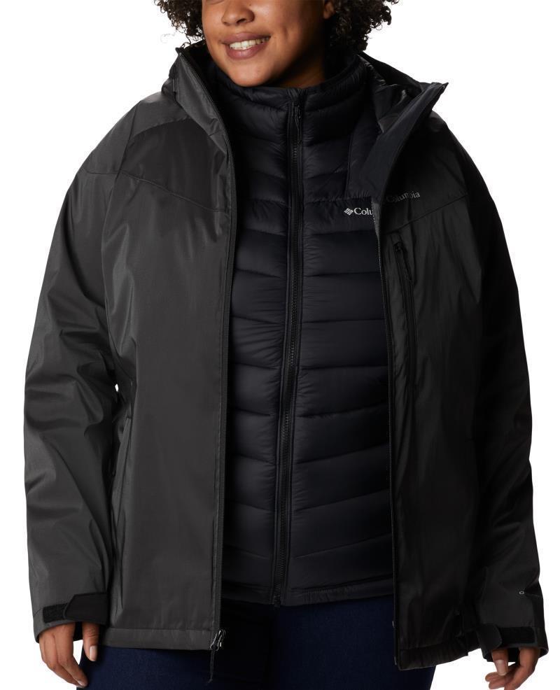 Oak Ridge Interchange Jacket - Plus - Womens - Black Sheen 6