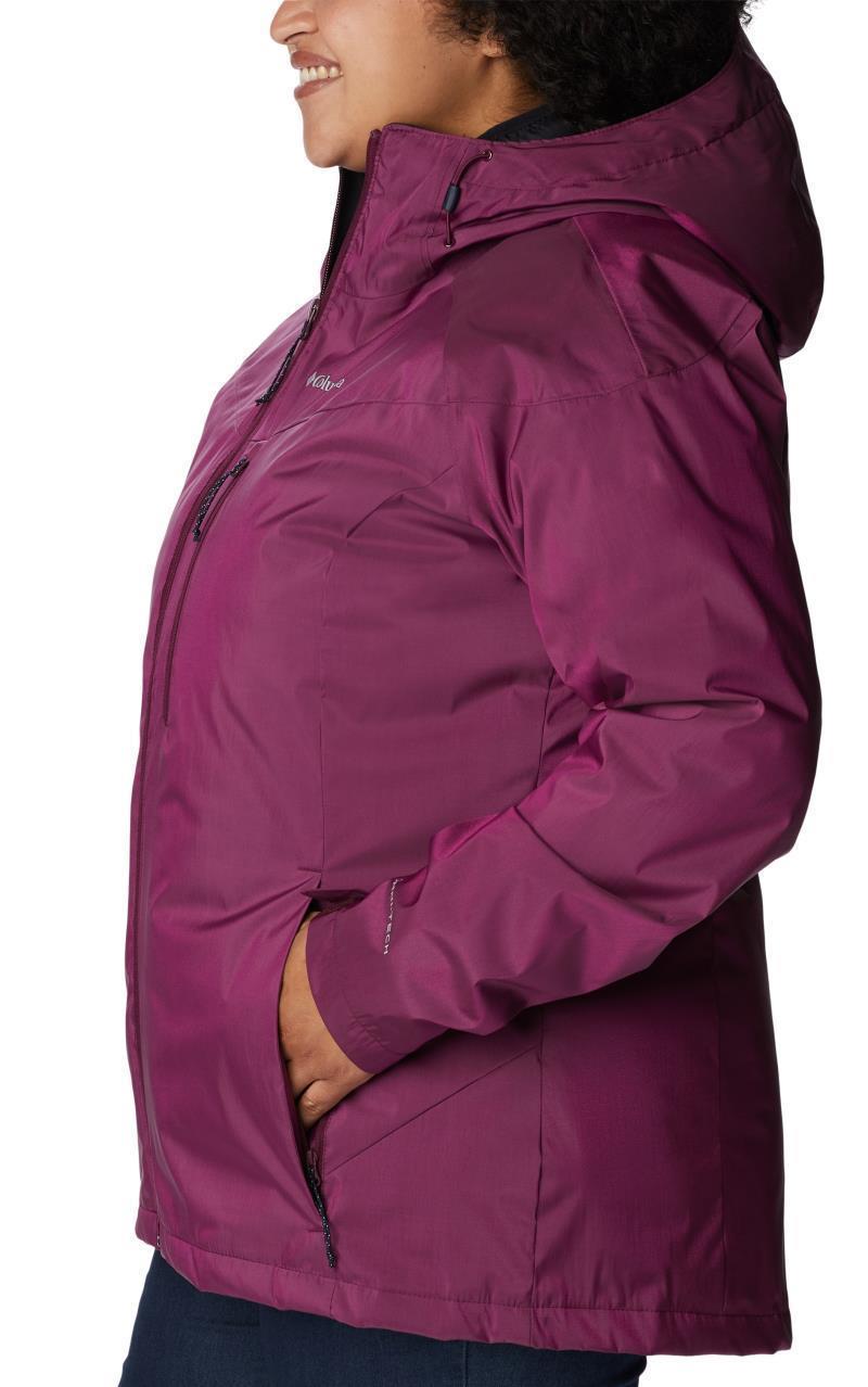 Oak Ridge Interchange Jacket - Plus - Womens - Marionberry Sheen 2