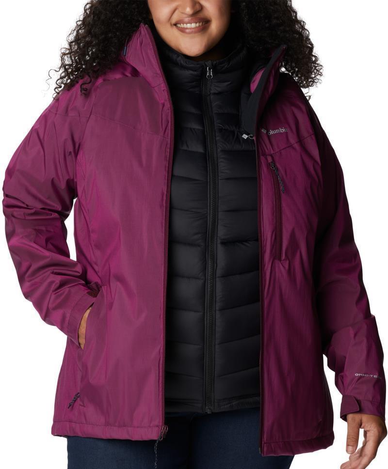 Oak Ridge Interchange Jacket - Plus - Womens - Marionberry Sheen 8