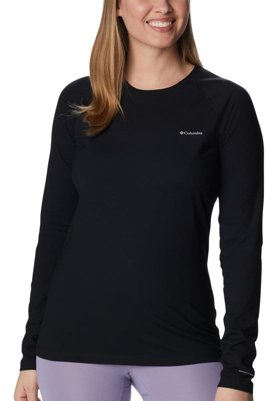 Omni-Heat Infinity Knit LS Crew - Womens - Black 1
