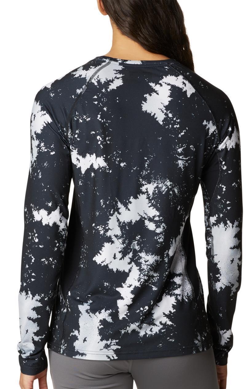 Omni-Heat Infinity Knit LS Crew - Womens - White Lookup Print 4