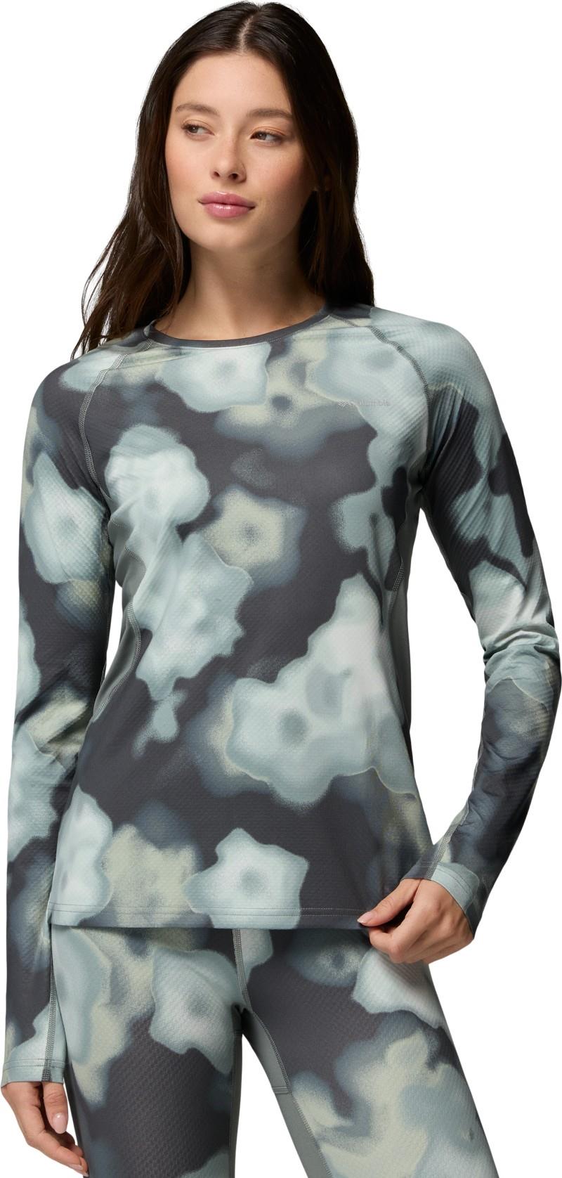 Omni-Heat Infinity Knit LS Crew - Womens - sedona sage / dyeflower 1