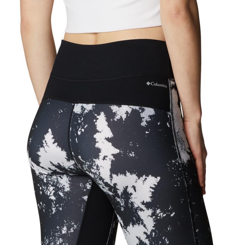 Omni-Heat Infinity Tights - Womens - White Lookup Print 4