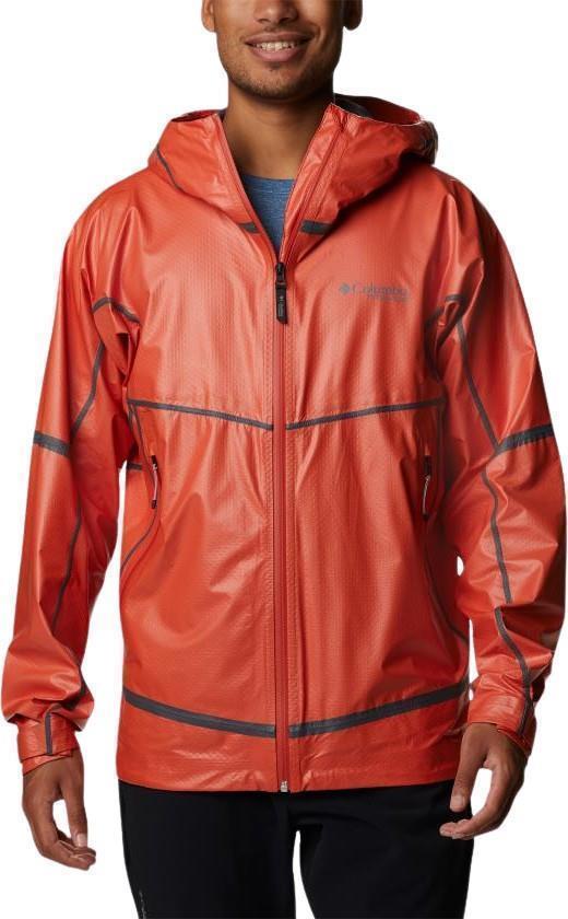 OutDry Extreme Mesh Hooded Shell - Mens - Red Quartz 1