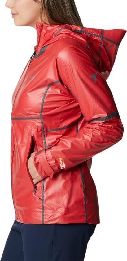 OutDry Extreme Mesh Shell - Womens - Red Hibiscus 4
