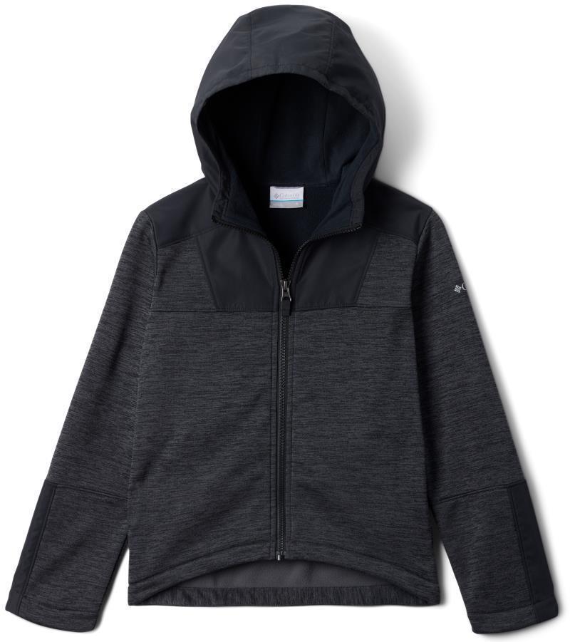 Out-Shield II Dry Fleece Full Zip - Youth - Black 1