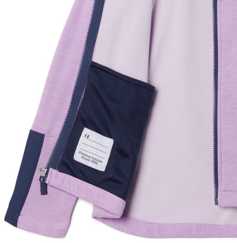 Out-Shield II Dry Fleece Full Zip - Youth - Gumdrop / Nocturnal 3