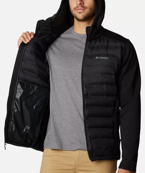 Out-Shield Insulated Full Zip Hoodie - Mens - Black 2