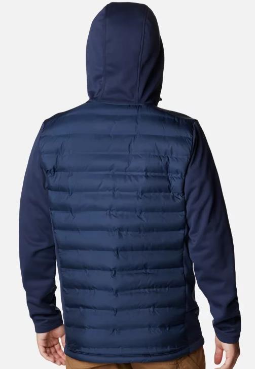 Out-Shield Insulated Full Zip Hoodie - Mens - Collegiate Navy 2