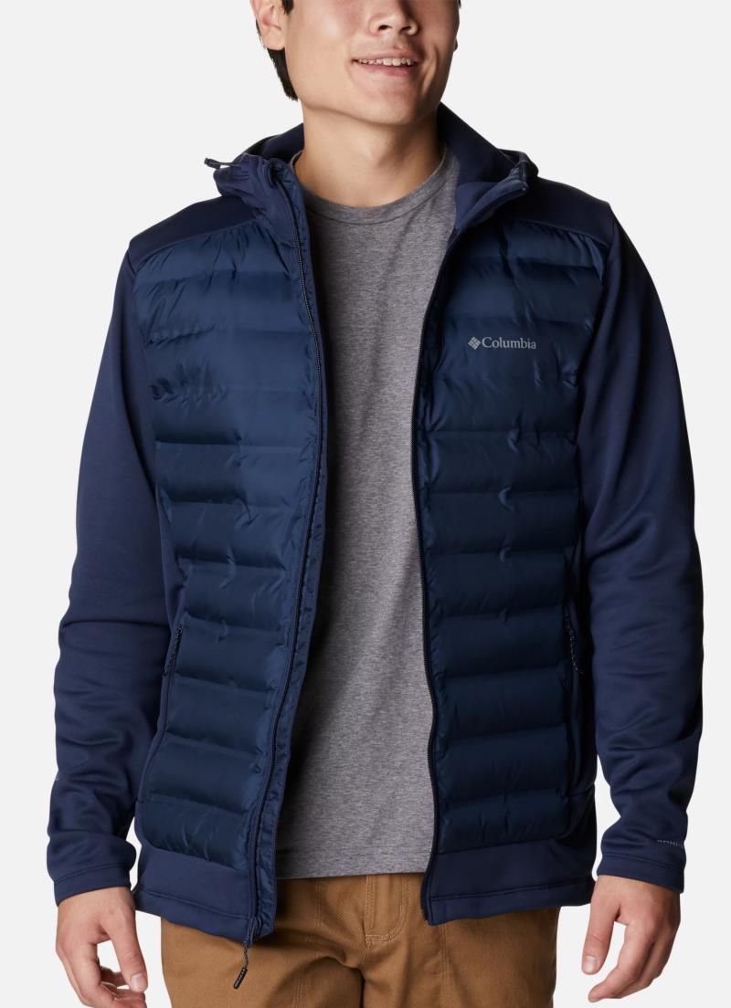 Out-Shield Insulated Full Zip Hoodie - Mens - Collegiate Navy 5