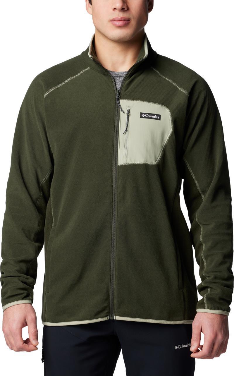 Outdoor Tracks Full Zip II - Mens - Greenscape / Safari 1