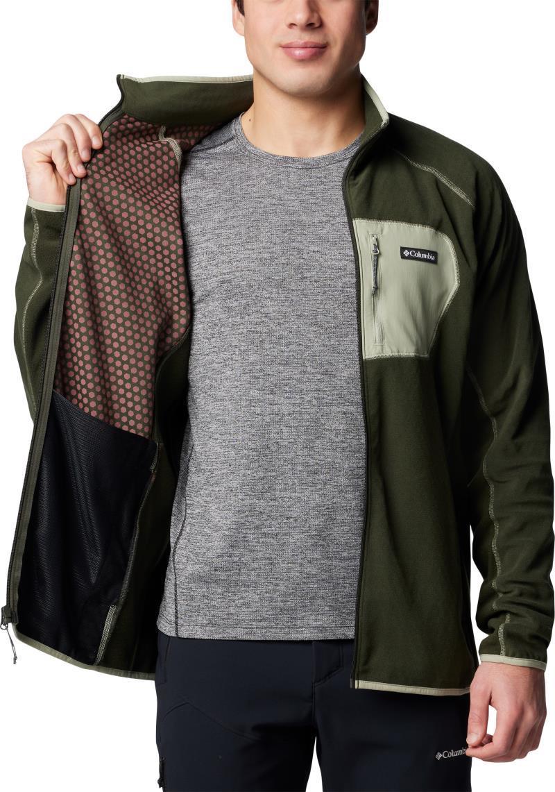 Outdoor Tracks Full Zip II - Mens - Greenscape / Safari 3