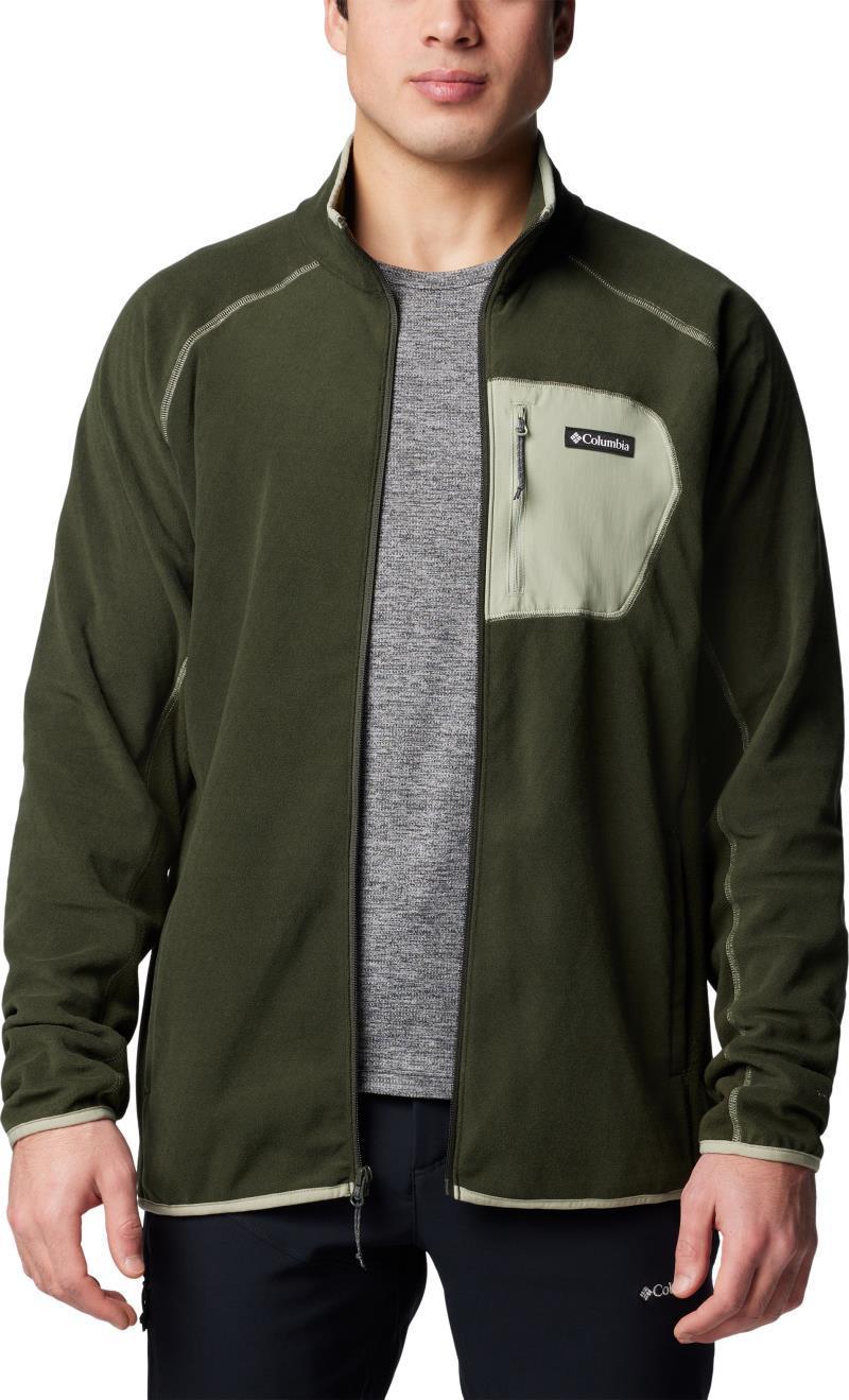 Outdoor Tracks Full Zip II - Mens - Greenscape / Safari 5