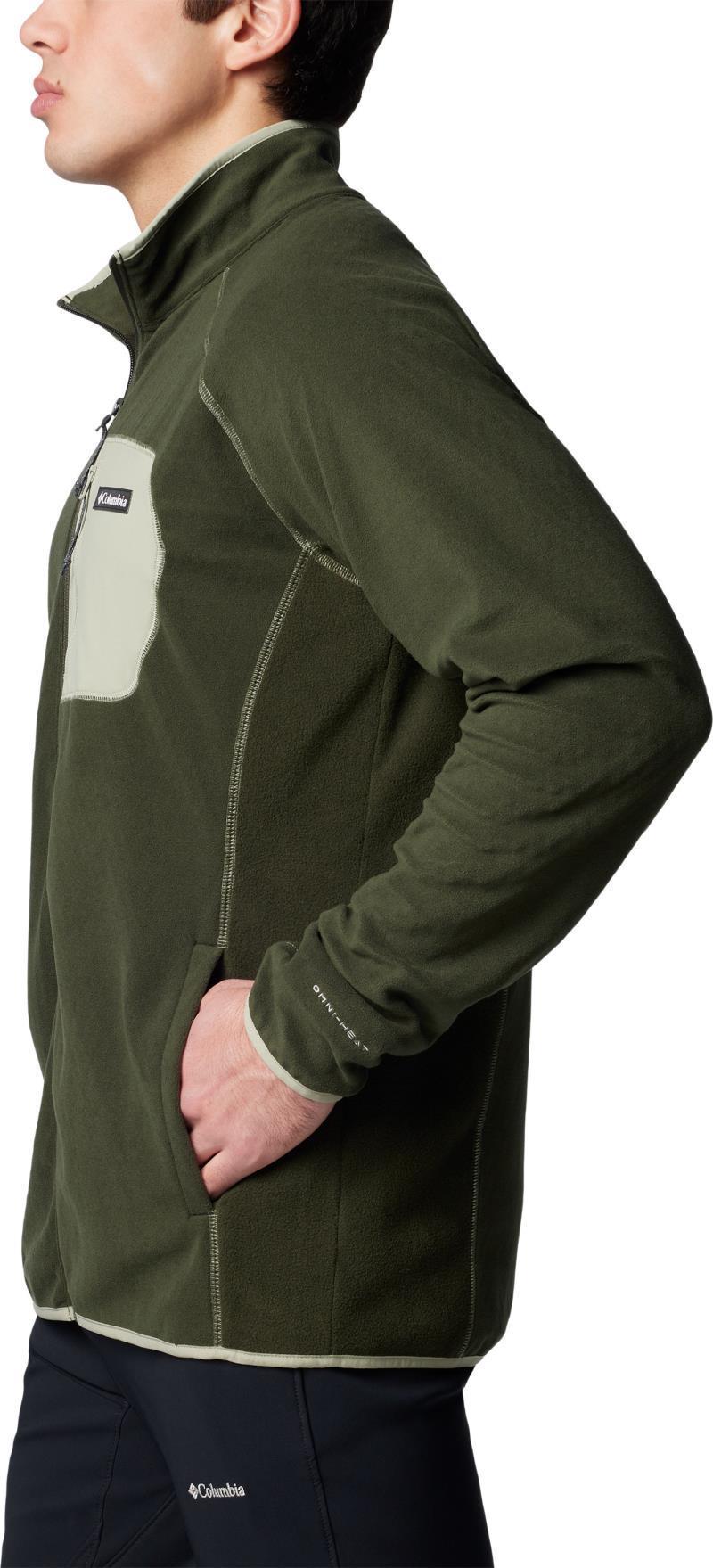 Outdoor Tracks Full Zip II - Mens - Greenscape / Safari 6