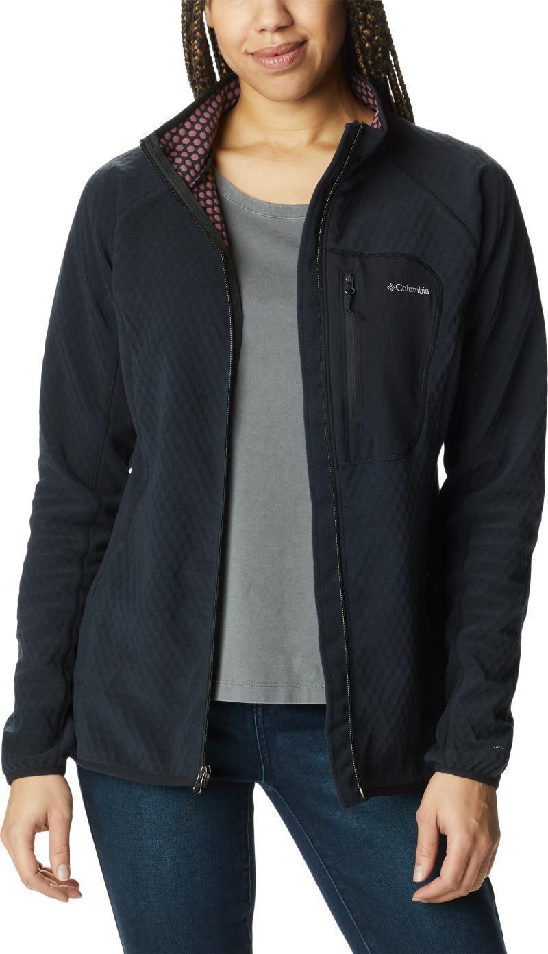 Outdoor Tracks Full Zip - Womens - Black 3