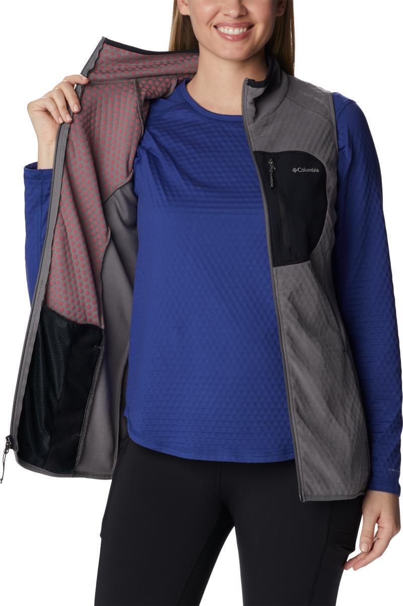 Outdoor Tracks Vest - Womens - City Grey / Black 3