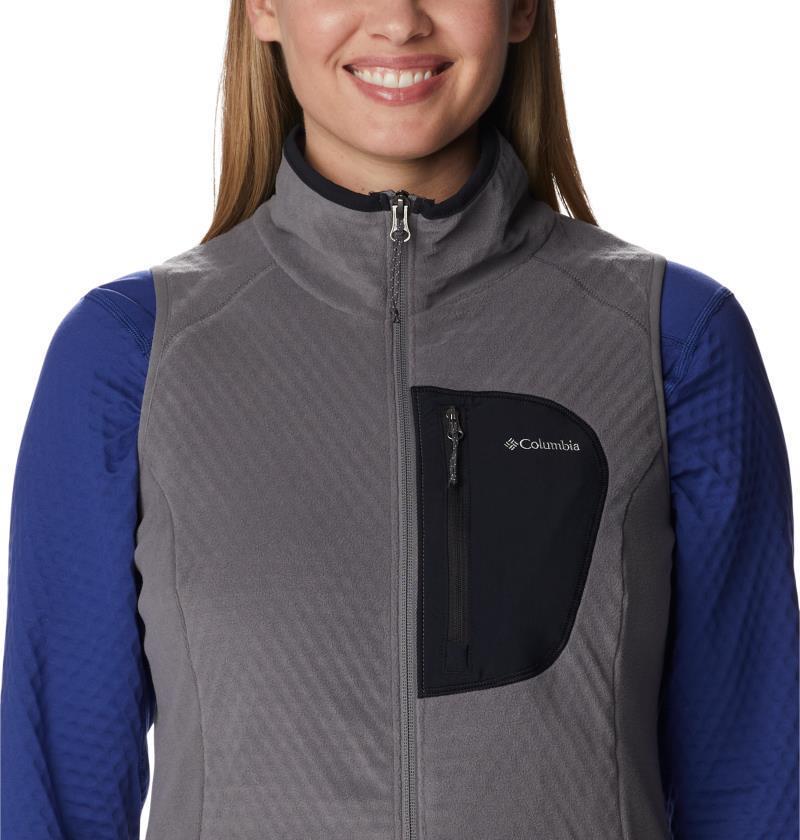 Outdoor Tracks Vest - Womens - City Grey / Black 5