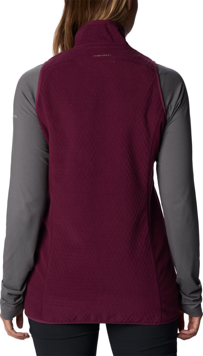 Outdoor Tracks Vest - Womens - Marionberry / Aura 2