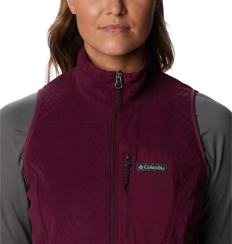Outdoor Tracks Vest - Womens - Marionberry / Aura 6