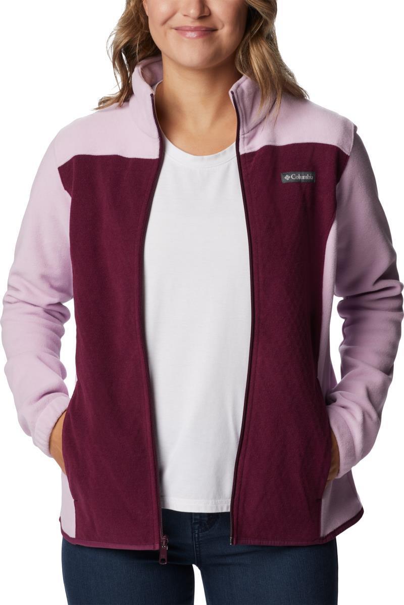 Overlook Trail Full Zip - Womens - Marionberry / Aura 3