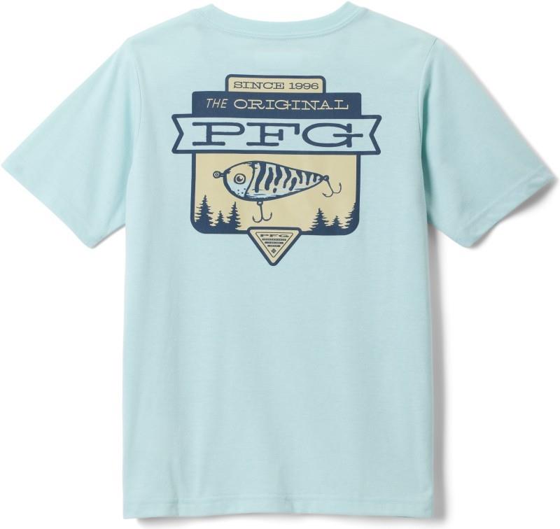 PFG Big Fisher SS Tee - Youth Boys - marine light graphic 1