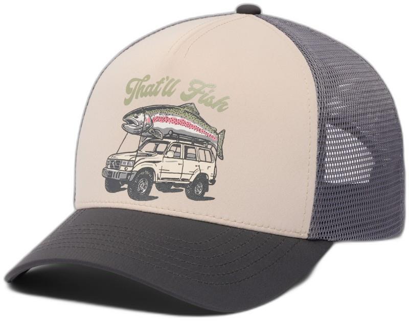 PFG Big Haul Snapback - fossil / fish car 1