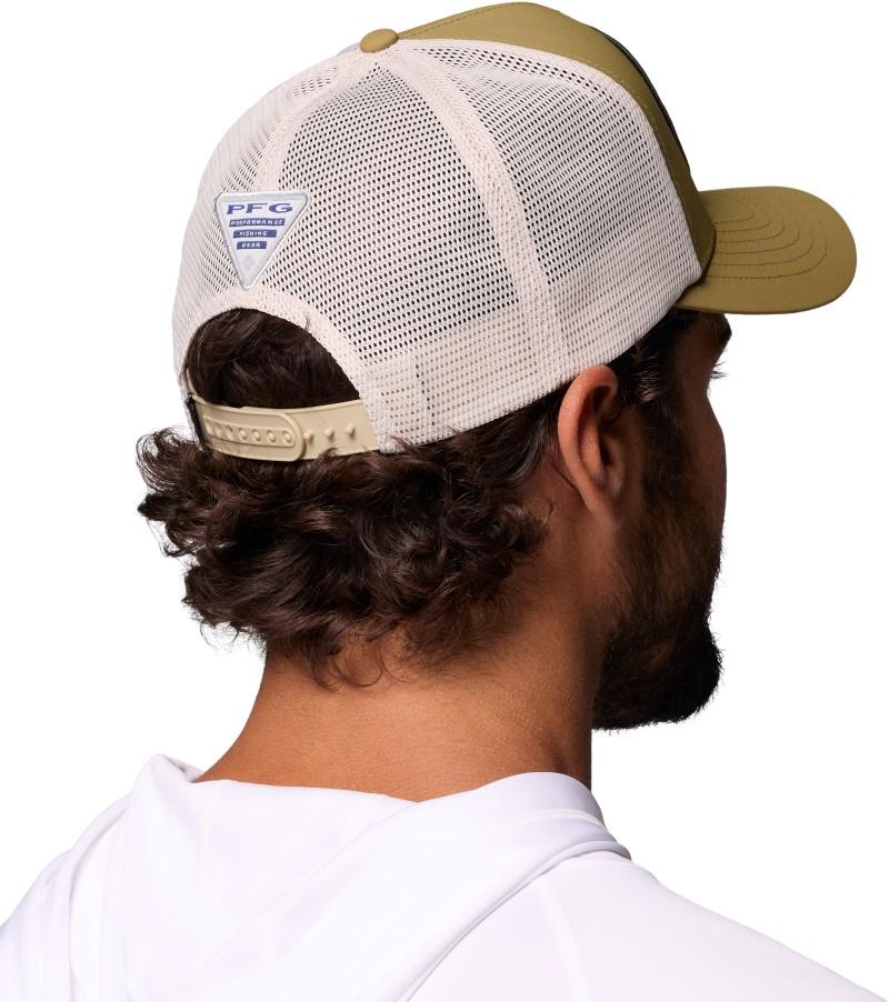 PFG Big Haul Snapback - grove green / dark stone / red rider 1