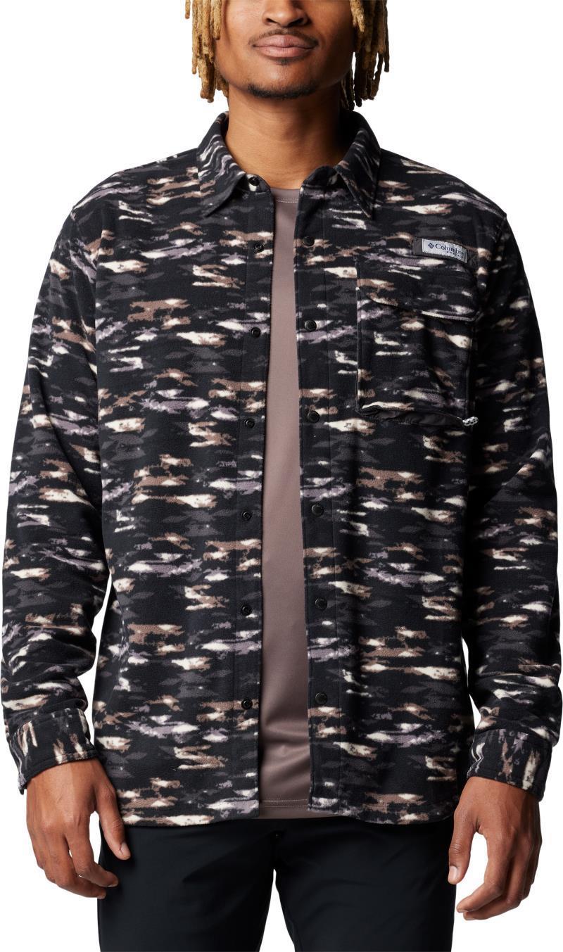PFG Fall River Over Shirt - Mens - Black Saddle Stripe 4