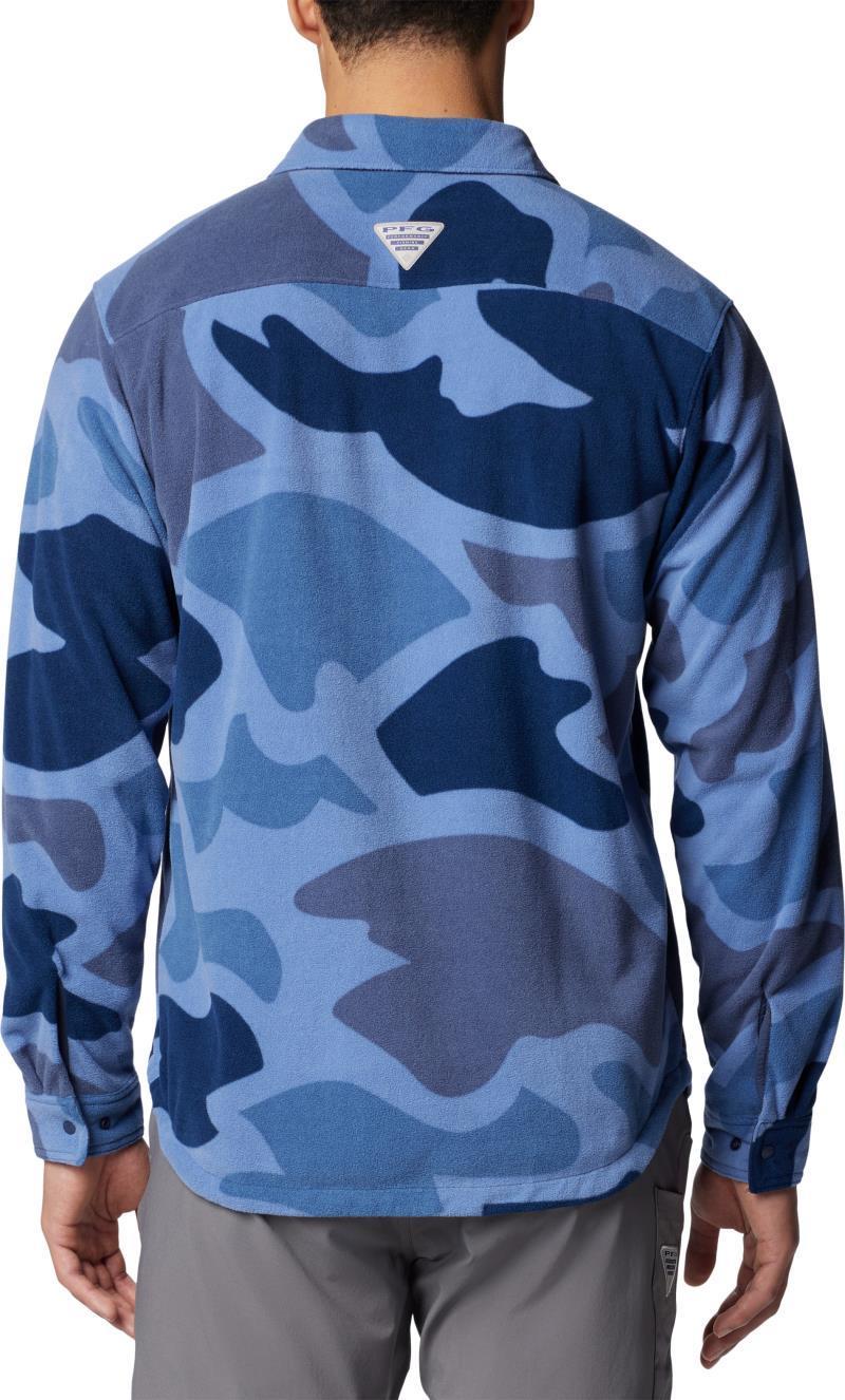 PFG Fall River Over Shirt - Mens - Bluebell Inlets Camo 2