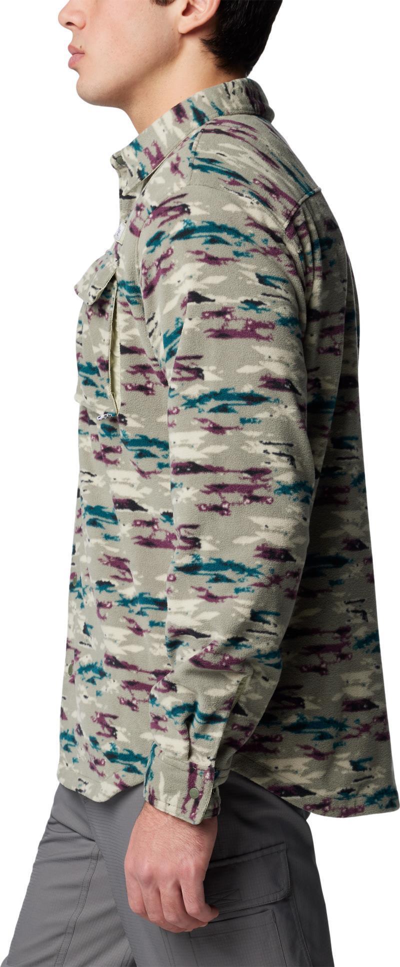 PFG Fall River Over Shirt - Mens - Cypress Saddle Stripe 5