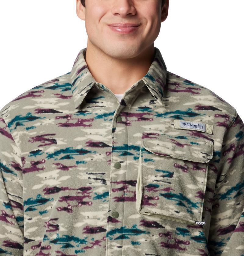 PFG Fall River Over Shirt - Mens - Cypress Saddle Stripe 6
