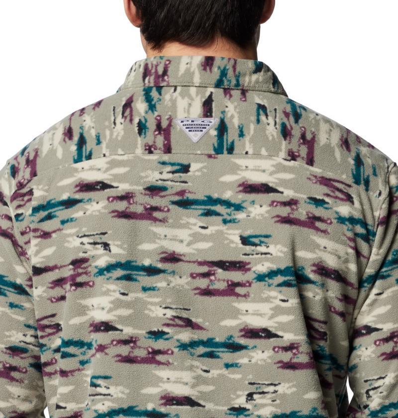 PFG Fall River Over Shirt - Mens - Cypress Saddle Stripe 3