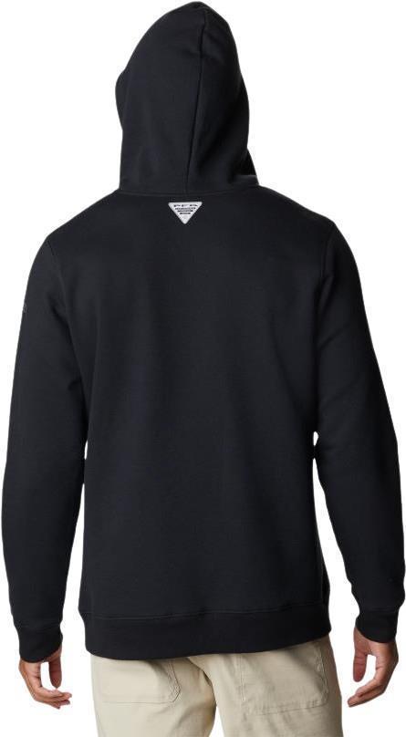 PFG Fish Flag II Hoodie - Tall - Mens - Black / City Grey Canada 2
