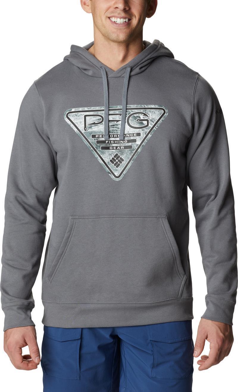 PFG Hooks Fill Hoodie - Mens - City Grey / Black Rt Horizon 1